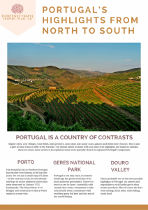 Portugal’s Highlights From North To South - Hortense Travel