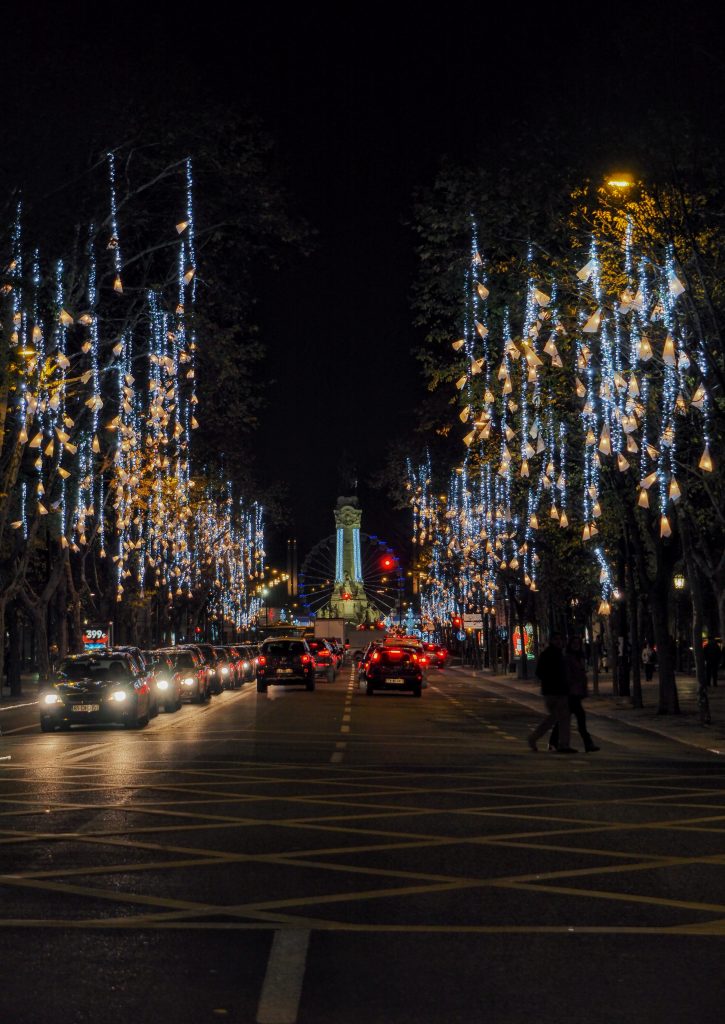 Christmas Lights Of Lisbon