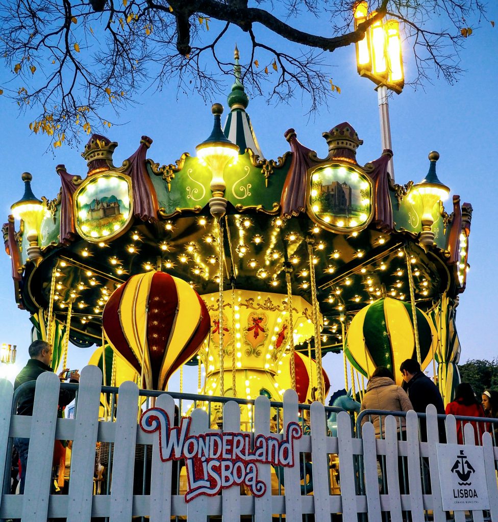 Christmas Lights Of Lisbon