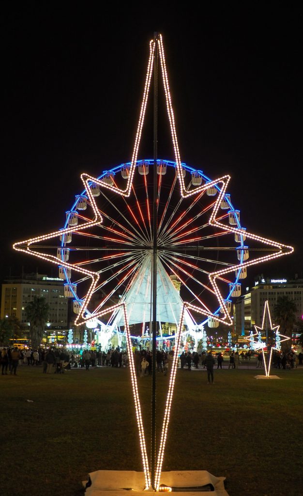 Christmas Lights Of Lisbon