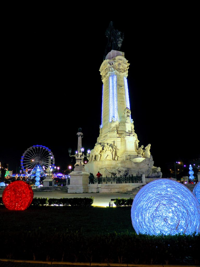 Christmas Lights Of Lisbon