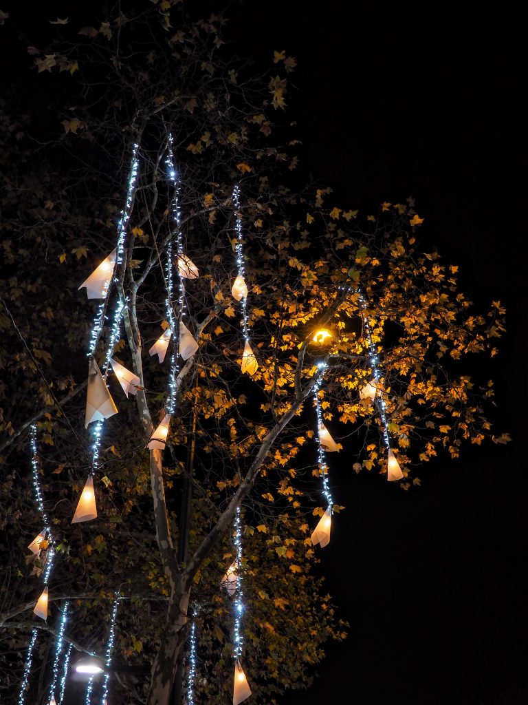 Christmas Lights Of Lisbon