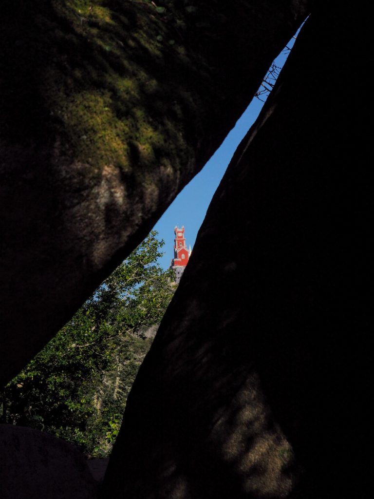 Gap through Rocks