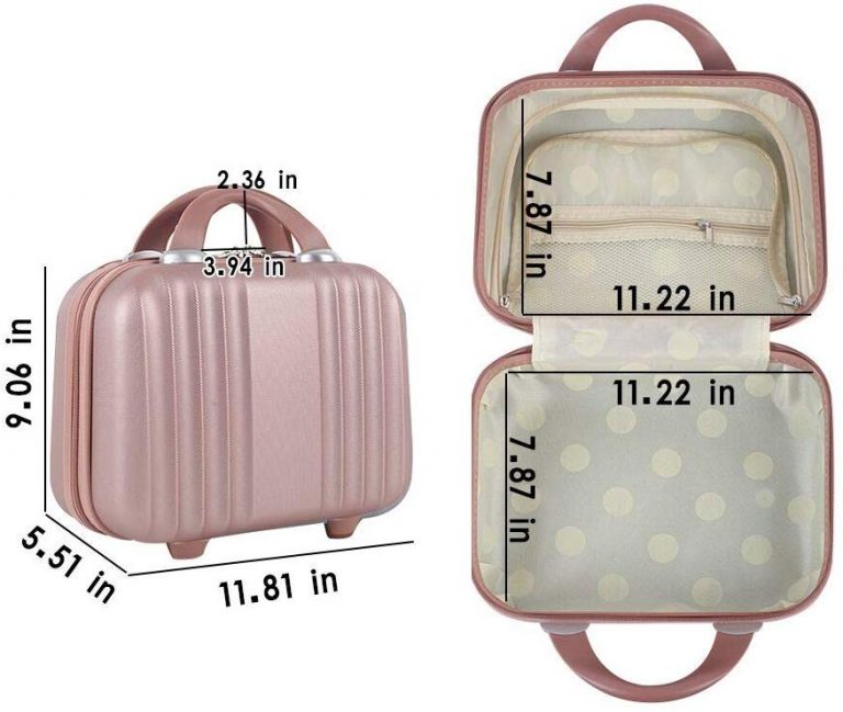 Hard Shell Cosmetic Case LuggageHortense Travel