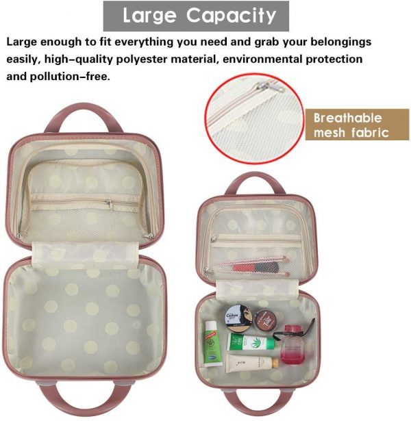 Hard Shell Cosmetic Case LuggageHortense Travel