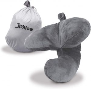 J-Pillow Travel Pillow + Carry Bag - Hortense Travel