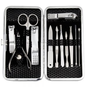 Professional Grooming Kit, Nail Tools With Luxurious Travel Case - Hortense Travel