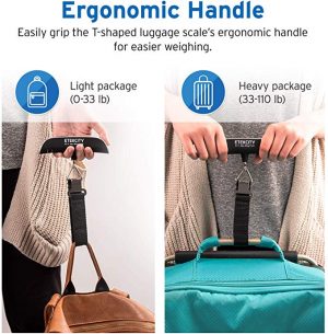 Etekcity Digital Portable Handheld Baggage Scale For Travel - Hortense Travel