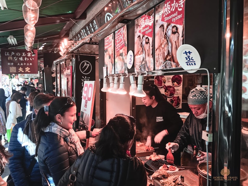 How To Explore The Outer Tsukiji Fish Market - Hortense Travel