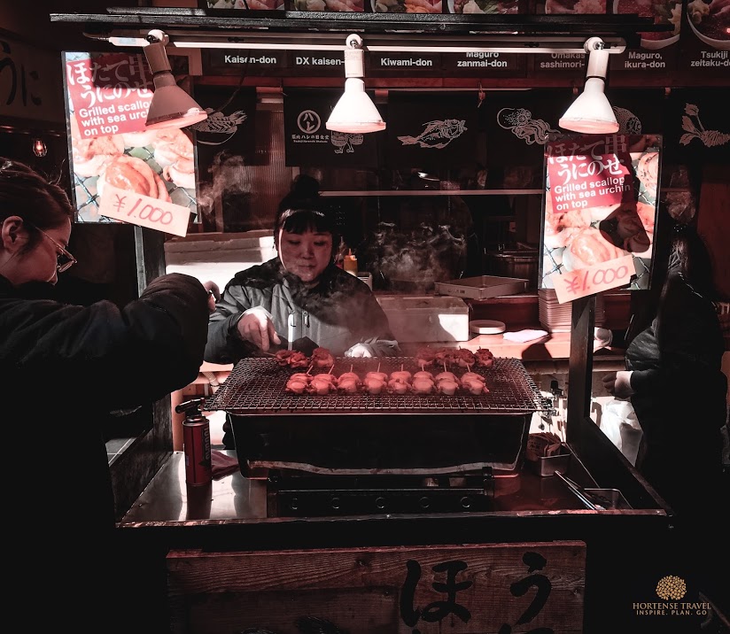 How To Explore The Outer Tsukiji Fish Market - Hortense Travel