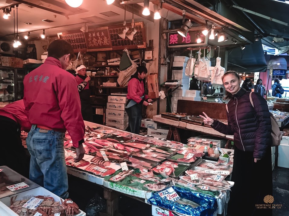 How To Explore The Outer Tsukiji Fish Market - Hortense Travel