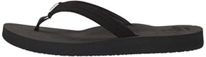 Reef Women's Sandals, Reef Cushion Breeze, Black/Black, 8 - Hortense Travel