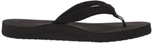 Reef Women's Sandals, Reef Cushion Breeze, Black/Black, 8 - Hortense Travel