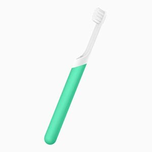 Quip Kids Electric Toothbrush Set - Electric Toothbrush With Multi-use Cover (Green) - Hortense Travel