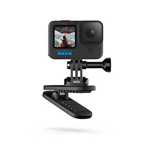 GoPro HERO10 Black Accessory Bundle - Includes HERO10 Camera, Shorty (Mini Extension Pole + Grip), Magnetic Swivel Clip, Rechargeable Batteries (2 Total), And Camera Case - Hortense Travel