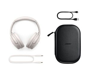 Bose QuietComfort 45 Bluetooth Wireless Noise Cancelling Headphones - White Smoke - Hortense Travel