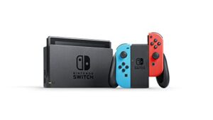 Nintendo Switch W/Neon Blue & Neon Red Joy-Con + Mario Kart 8 Deluxe (Full Game Download) + 3 Month Switch Online Individual Membership - Hortense Travel