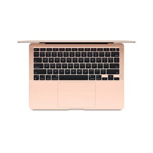 Apple 2020 MacBook Air Laptop M1 Chip, 13" Retina Display, 8GB RAM, 256GB SSD Storage, Backlit Keyboard, FaceTime HD Camera, Touch ID. Works With IPhone/iPad; Gold - Hortense Travel