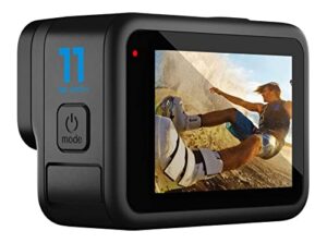 GoPro HERO11 (Hero 11) Black - Waterproof Action Camera With 5.3K Ultra HD Video, 27MP Photos, 1/1.9" Image Sensor, Live Streaming, Webcam, Stabilization + 64GB Card & 50 Piece Accessory Kit - Bundle - Hortense Travel