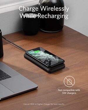 Anker PowerCore III 10K Wireless Portable Charger With Qi-Certified 10W Wireless Charging And 18W USB-C Quick Charge For IPhone 13, 12, Mini, Pro, IPad, AirPods, And More - Hortense Travel