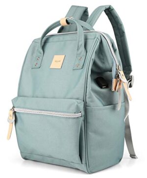 Himawari Laptop Backpack Travel Backpack With USB Charging Port Large Diaper Bag Doctor Bag School Backpack For Women&Men (1881-SL) - Hortense Travel