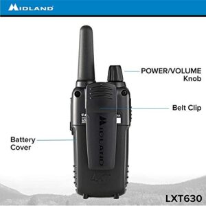 Midland LXT630VP3 FRS Walkie Talkie With AVPH3 Transparent Security Headsets - Hortense Travel