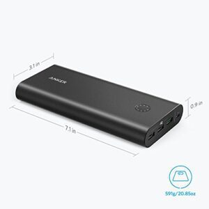 Anker PowerCore+ 26800, Premium Portable Charger, High Capacity 26800mAh External Battery With Qualcomm Quick Charge 3.0 (in- And Output), Includes PowerPort+ 1 Wall Charger - Hortense Travel