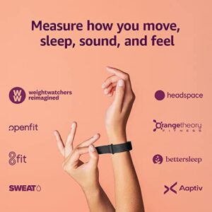 Amazon Halo Band - Large – Measure How You Move, Sleep, And Sound – Designed With Privacy In Mind - Black + Onyx - Hortense Travel