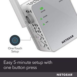 NETGEAR Wi-Fi Range Extender EX3700 - Coverage Up To 1000 Sq Ft And 15 Devices With AC750 Dual Band Wireless Signal Booster & Repeater (Up To 750Mbps Speed), And Compact Wall Plug Design - Hortense Travel