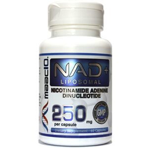 MAAC10 Actual NAD+ 500mg Supplement – Experience Real Liposomal NAD+ (Nicotinamide Adenine Dinucleotide) | The Alternative To NMN Or Nicotinamide Riboside | (60 X 250mg Capsules 2 Per Serving). - Hortense Travel