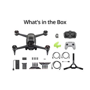 DJI FPV Combo - First-Person View Drone UAV Quadcopter With 4K Camera, S Flight Mode, Super-Wide 150° FOV, HD Low-Latency Transmission, Emergency Brake And Hover, Gray - Hortense Travel