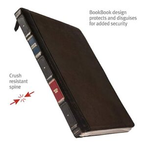 Twelve South BookBook Vol 2 For 12.9-inch IPad Pro (Gen 3 And 4), M1 | Hardback Leather Cover With Pencil/Document/Cable Storage For IPad Pro + Apple Pencil - Hortense Travel