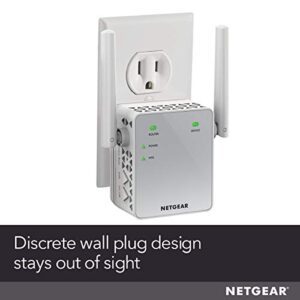 NETGEAR Wi-Fi Range Extender EX3700 - Coverage Up To 1000 Sq Ft And 15 Devices With AC750 Dual Band Wireless Signal Booster & Repeater (Up To 750Mbps Speed), And Compact Wall Plug Design - Hortense Travel