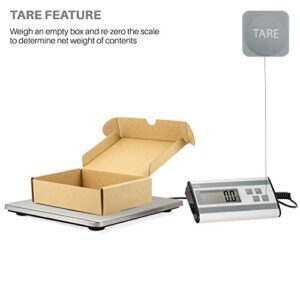 Smart Weigh 440lbs X 6 Oz. Digital Heavy Duty Shipping And Postal Scale, With Durable Stainless Steel Large Platform, UPS USPS Post Office Postal Scale And Luggage Scale - Hortense Travel
