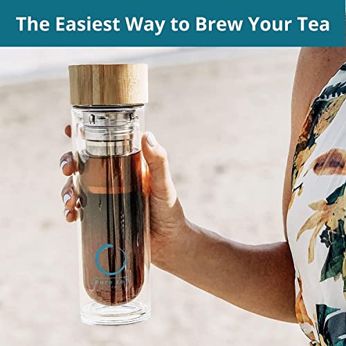 Glass Thermos with Tea Infuser