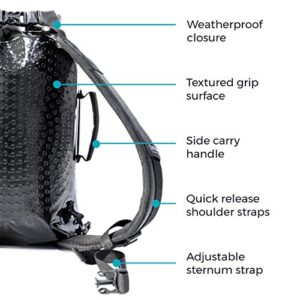 Scrubba Stealth Pack - Multifunctional Backpack - Weatherproof Backpack, Portable Washing Machine, Compression Dry Bag And Camping Shower All In One - Hortense Travel