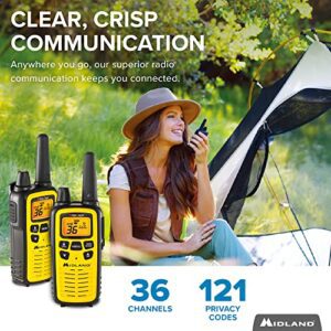 Midland - MXT400VP3 + LXT630VP3 + ER310-40 Watt MicroMobile Two-Way Radio, 36 Channel Two-Way Radios, And Emergency Crank Weather AM/FM Radio Bundle - Hortense Travel