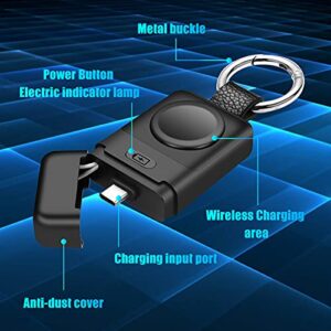 Portable Wireless Charger For Apple Watch,HUOTO【Upgraded Version】 IWatch Charger 1400mAh Smart Keychain Power Bank,Portable Magnetic IWatch Charger For Apple Watch Series 8/UItra/7/6/SE/5/4/3/2/1 - Hortense Travel