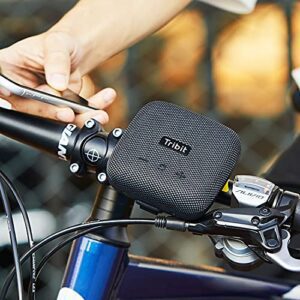 Tribit Portable Speaker, StormBox Micro Bluetooth Speaker, IP67 Waterproof & Dustproof Outdoor Speaker, Bike Speakers With Loud Sound, Advanced TI Amplifier, Built-in XBass, 100ft Bluetooth Range - Hortense Travel