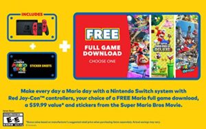 Nintendo Switch Mario Choose One Bundle - Hortense Travel