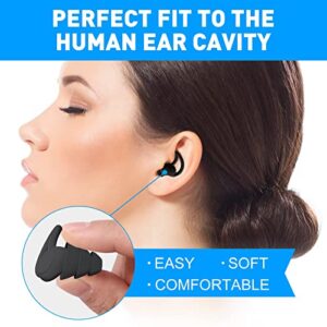Ear Plugs For Sleeping Noise Cancelling, Super Noise Cancelling For Sleeping, Snoring, Work, Travel, And All Loud Events - Hortense Travel