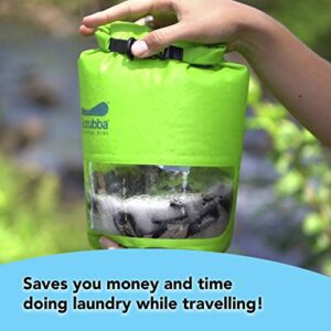 Scrubba Wash Bag MINI Ultra-Compact Washing Machine - Ideal For Travel, Camping & Hiking | Portable Washer & Dry Bag, 50% Smaller Than Original Scrubba - Hortense Travel